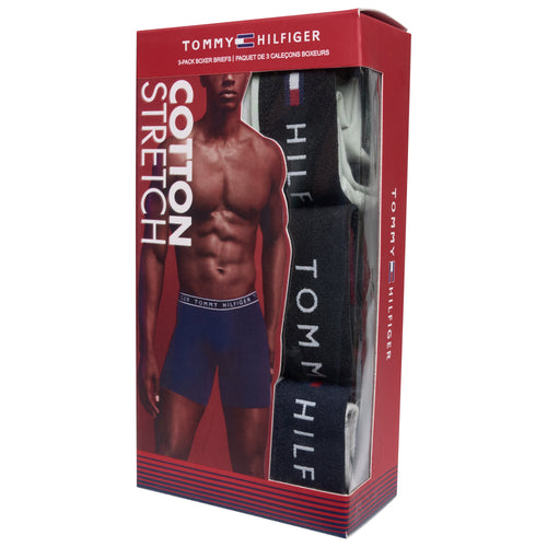 Tommy Hilfiger 3 Pack Cotton Stretch Boxer Briefs