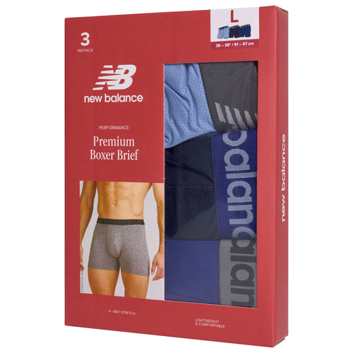 New Balance 3 Pack Premium Boxer Briefs