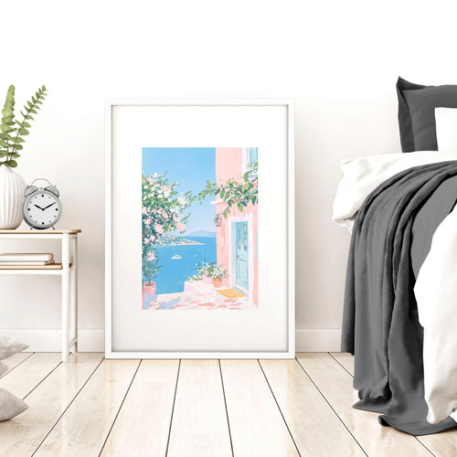 Paintings Of The Sea | Set of 3 Beach Decor Wall art Prints