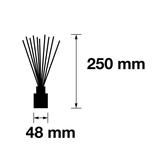 Pairfum London Luxury Reed Diffuser ‘eau de parfum’ 50 ml - Magnolias in Bloom - 10 Black Reeds