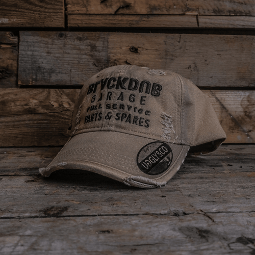 Beige Parts & Spares Vintage Cap