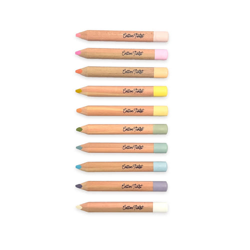 Pastel Mix Watercolour Pencils Gift Set in Reusable Tin