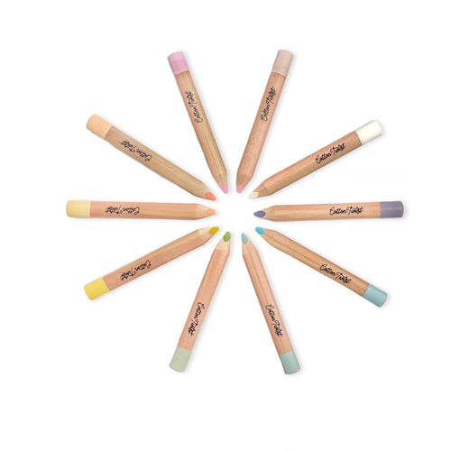 Pastel Mix Watercolour Pencils Gift Set in Reusable Tin