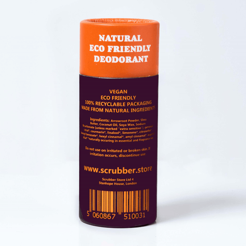 Patchouli & Mango Roll On Eco Friendly Deodorant, Plastic Free Extra Sensitive Anti Perspirant