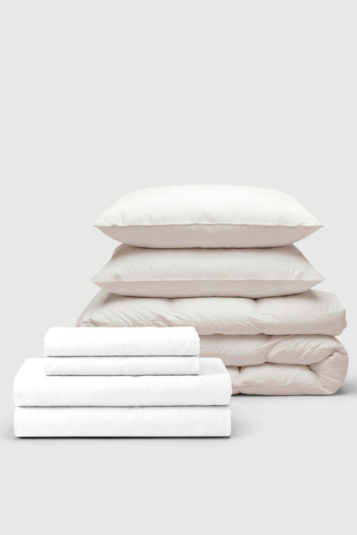 Percale Move-In Bedding Set