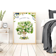 Family Tree Wall Art – Personalised Print