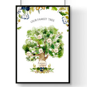 Family Tree Wall Art – Personalised Print