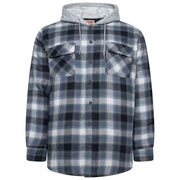 Wrangler Padded Hooded Shirt Jacket