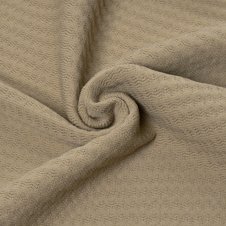 Contempo Half Zip Stretch Ribbed Polo Jumper