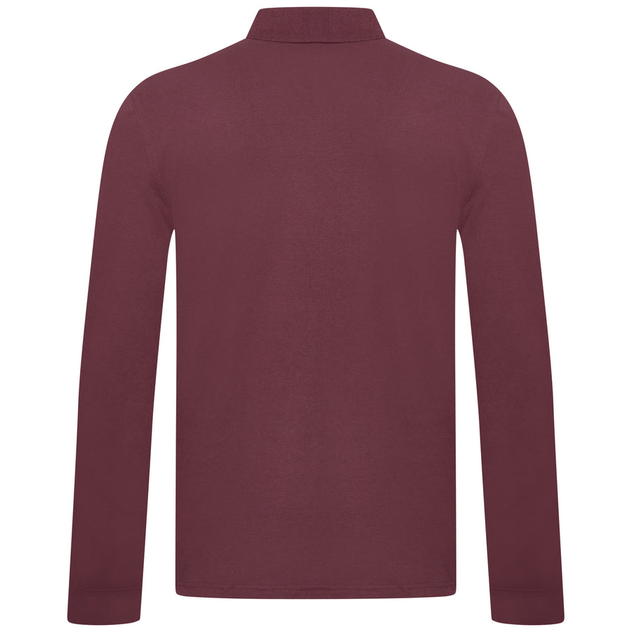 Everett Wales Long Sleeve Polo Shirt