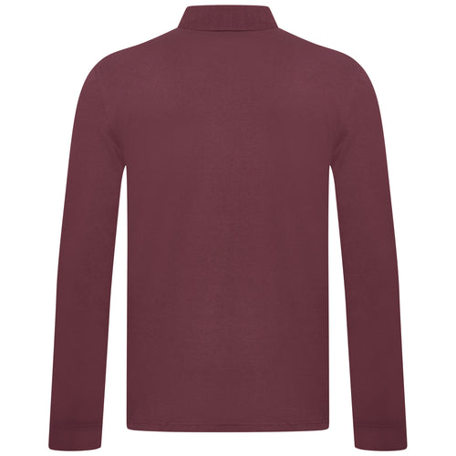 Everett Wales Long Sleeve Polo Shirt