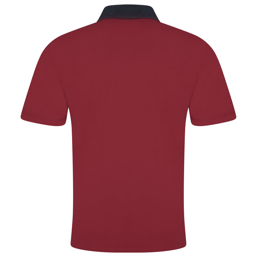 Evryone Contrast Stripe Polo Shirt