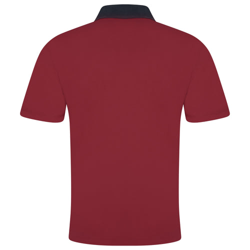 Evryone Contrast Stripe Polo Shirt