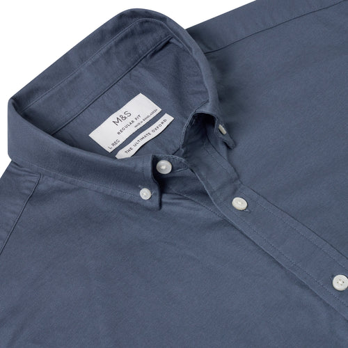 M&S Assorted Ultimate Pure Cotton Oxford Shirt