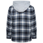 Wrangler Padded Hooded Shirt Jacket