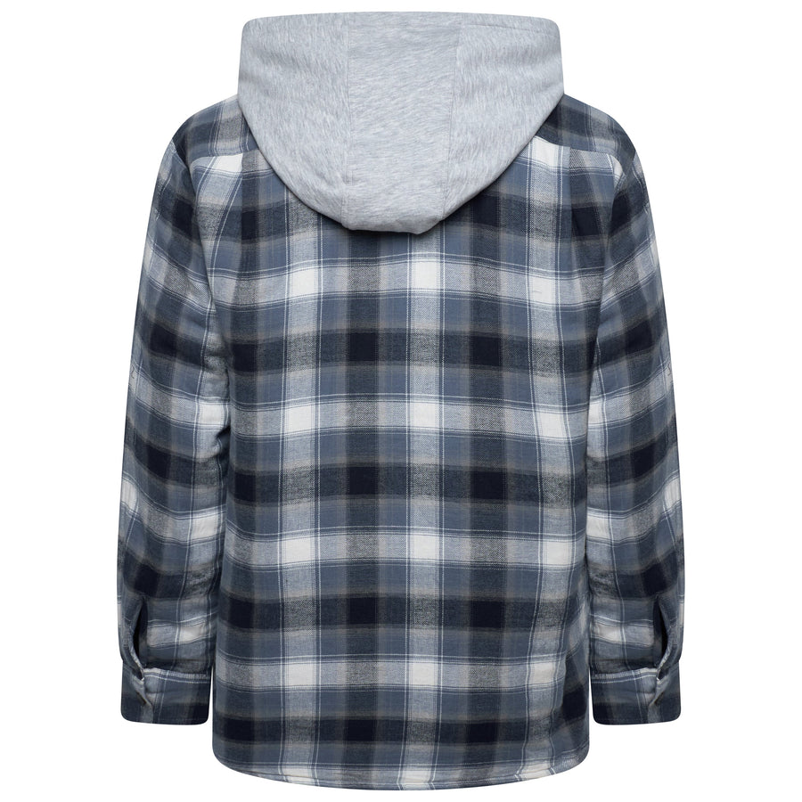 Wrangler Padded Hooded Shirt Jacket