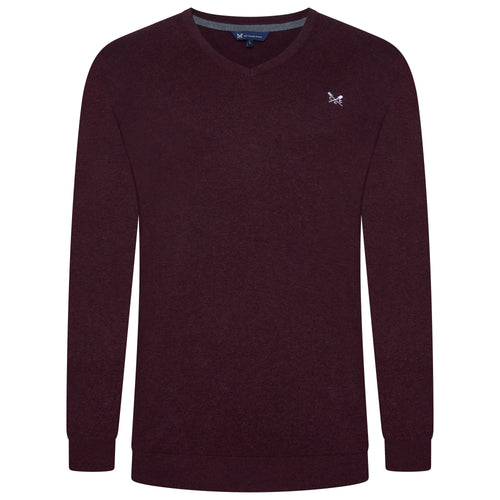 Crew Clothing Company V Neck Jumper