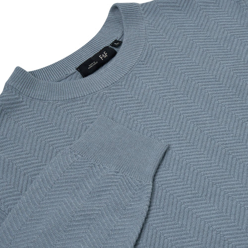 F&F Chevron Knit Pullover Jumper