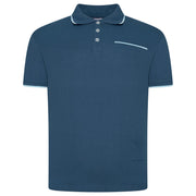 Evryone Contrast Tipped Polo Shirt