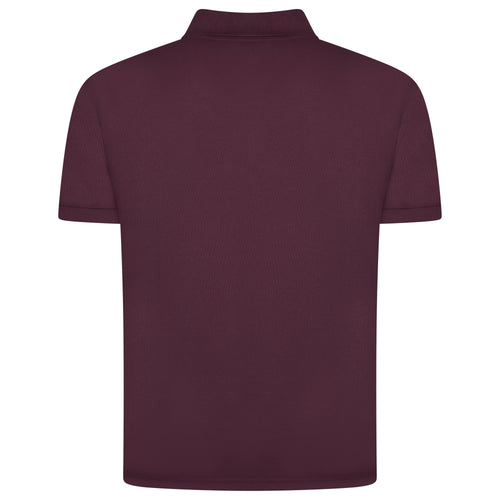 Enfari Short Sleeve Pique Polo Shirt
