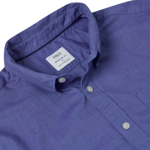 M&S Assorted Ultimate Pure Cotton Oxford Shirt