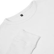One Brand Crew Neck Waffle Knit T-Shirt