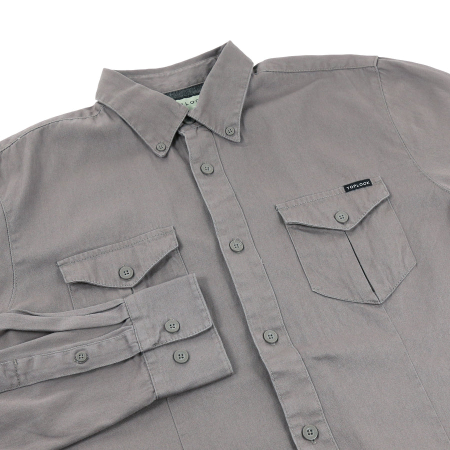 TL London 2 Pocket Long Sleeve Shirt