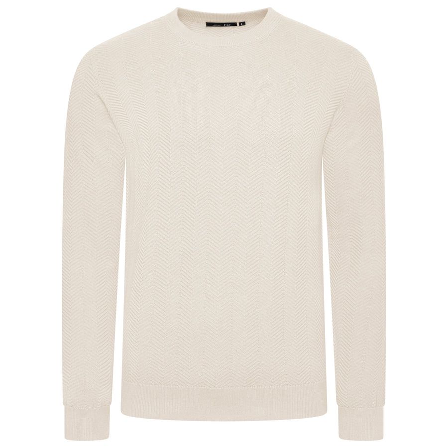 F&F Chevron Knit Pullover Jumper