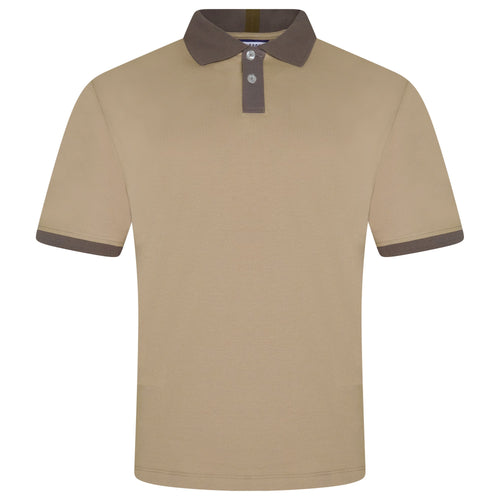 Evryone Contrast Collar Polo Shirt