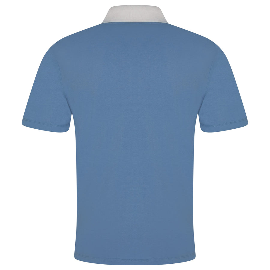 Evryone Contrast Stripe Polo Shirt