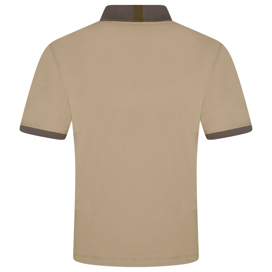 Evryone Contrast Collar Polo Shirt