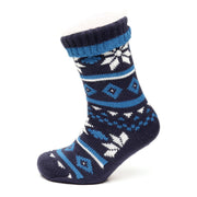 Tom Franks 1 Pair Chunky Knit Sherpa Slipper Socks