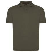 Enfari Short Sleeve Pique Polo Shirt