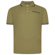 Evryone Contrast Tipped Polo Shirt
