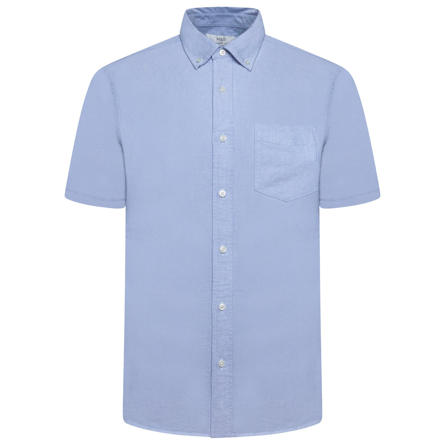 M&S Assorted Ultimate Pure Cotton Oxford Shirt