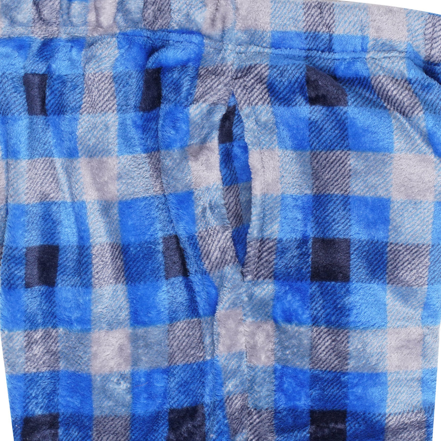 ButtonFresh Plush Luxury Check Lounge Pants