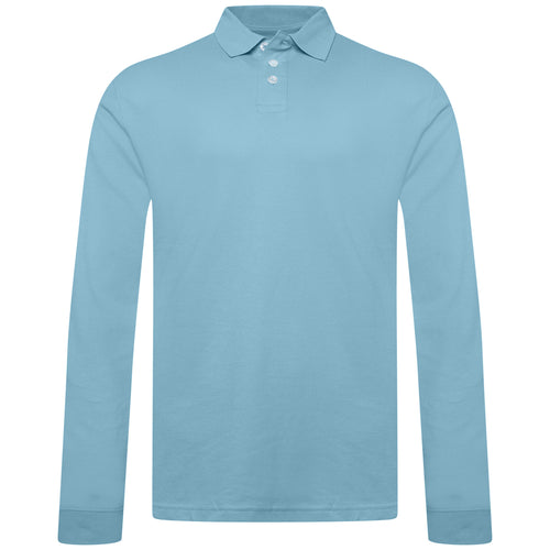 Everett Wales Long Sleeve Polo Shirt