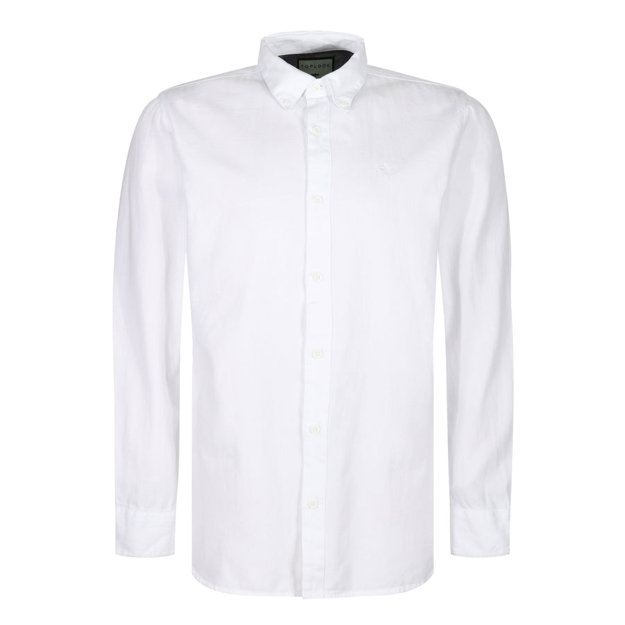 TL London Embroidered Logo Long Sleeve Shirt
