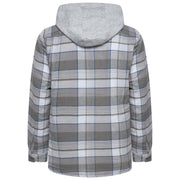 Wrangler Padded Hooded Shirt Jacket
