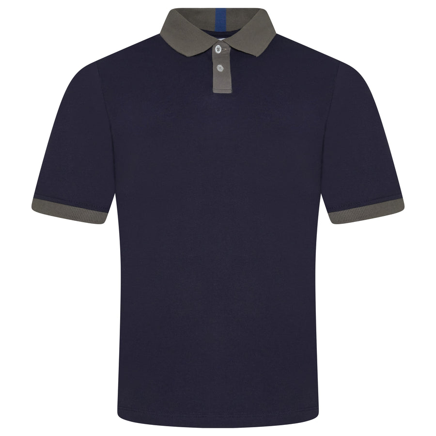 Evryone Contrast Collar Polo Shirt