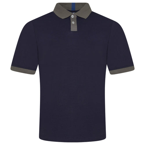 Evryone Contrast Collar Polo Shirt