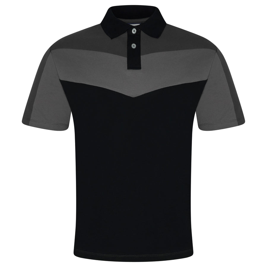 Evryone Contrast Stripe Polo Shirt