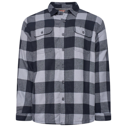 Wrangler Sherpa Lined Plaid Overshirt