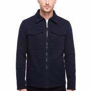 Brushed Winter Jacket with Pockets