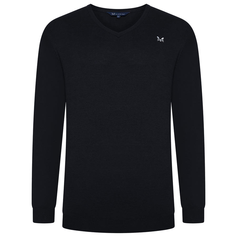 Crew Clothing Company V Neck Jumper