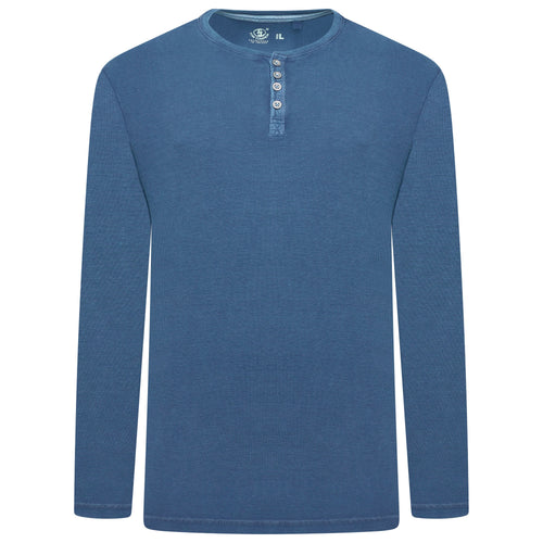 Tom Tompson Thermal Waffle Knit Henley T-Shirt