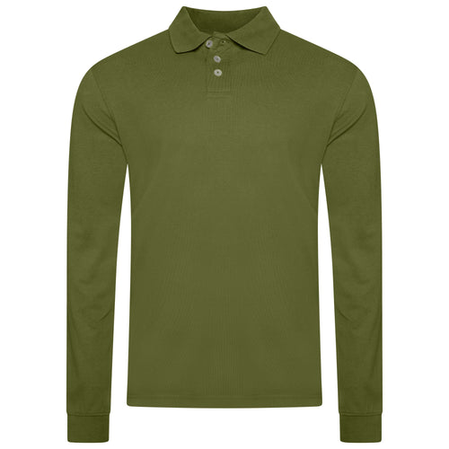 Evryone Long Sleeve Polo Shirt