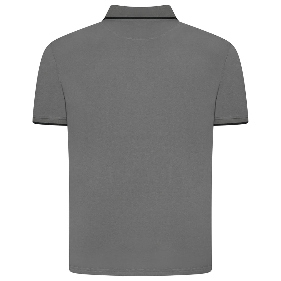 Evryone Contrast Tipped Polo Shirt