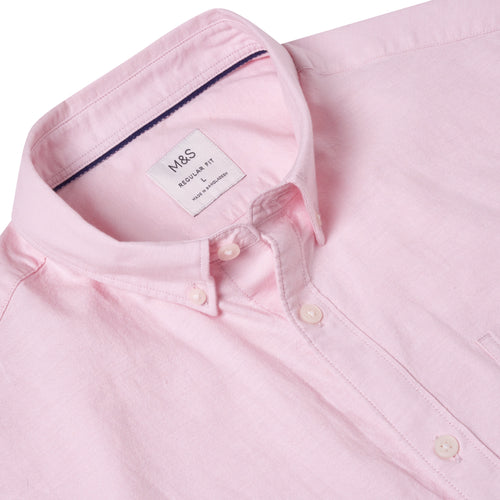 M&S Assorted Ultimate Pure Cotton Oxford Shirt