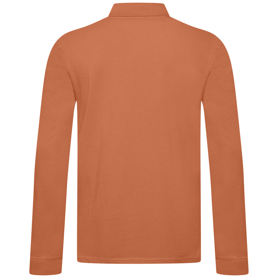 Everett Wales Long Sleeve Polo Shirt